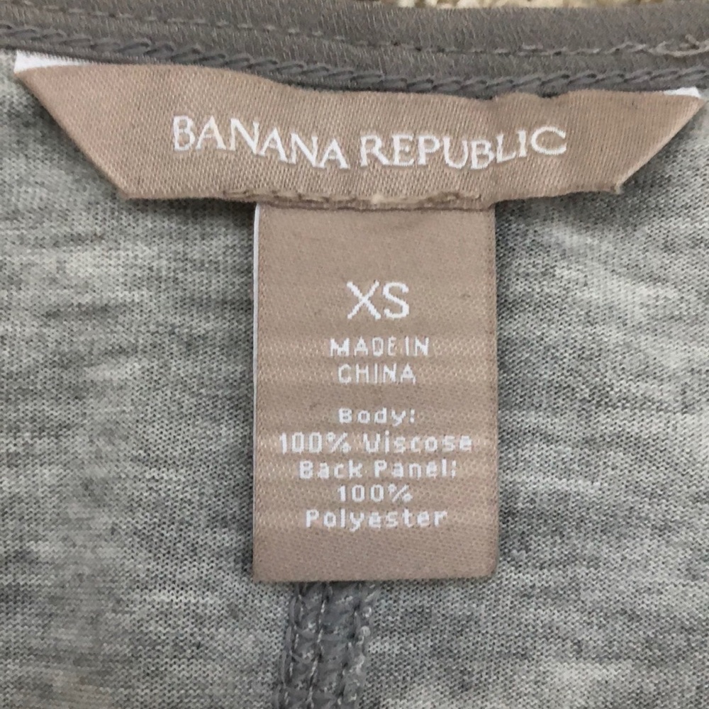 Banana Republic Mixed Media Casual Top - Picture 6 of 6